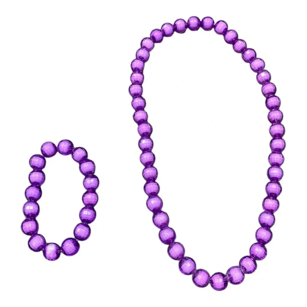 Colorful Kids Beaded Bracelet Set